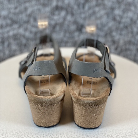 Birkenstock Papillio Soley Ring Buckle Sandal Wedge Size 37 - Picture 5 of 6